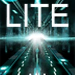 glowing neon highway lite android application logo